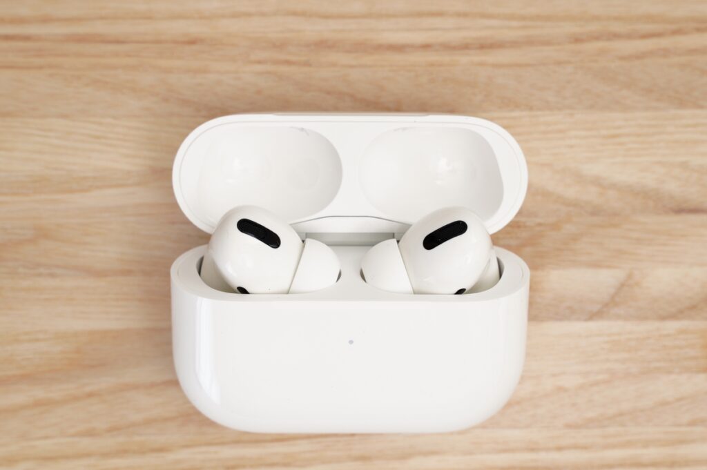 AirPods Proの蓋を開けたとき