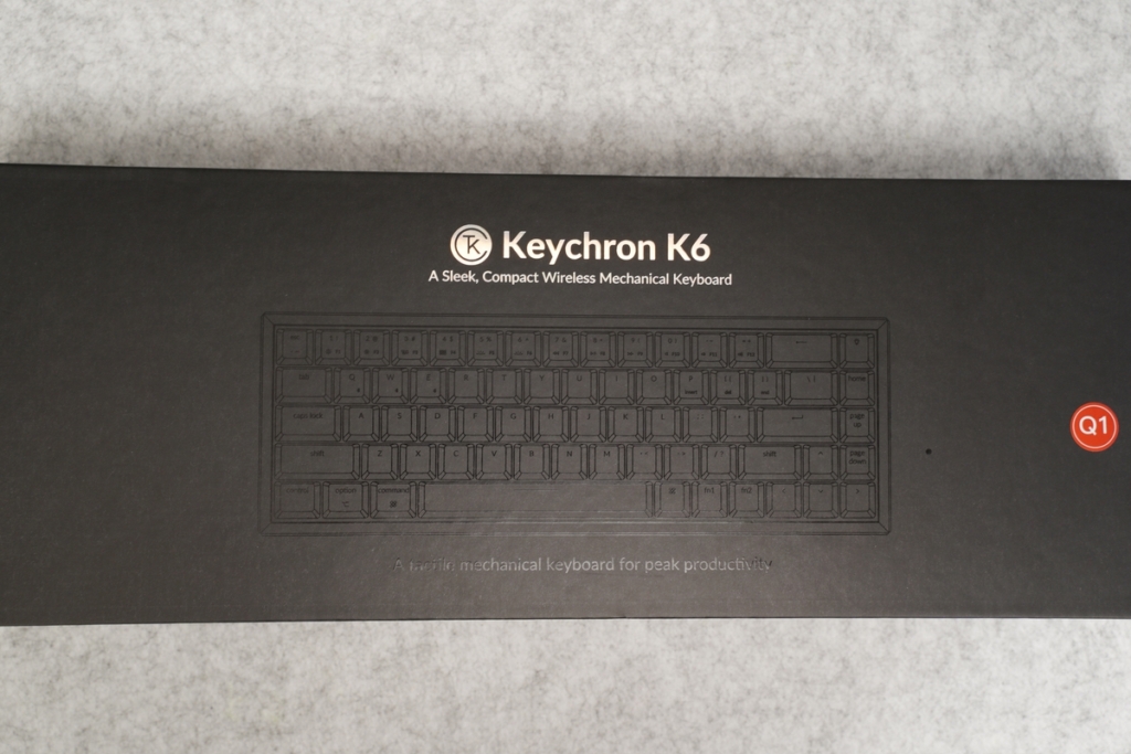 Keychron K6の外箱