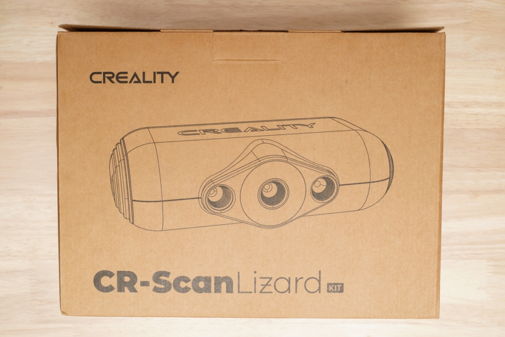 Creality CR-Scan Lizardの外箱