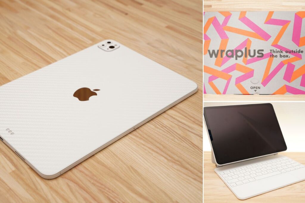 wraplus スキンシール】iPad Pro 11(第3世代)に貼り付け | Magic
