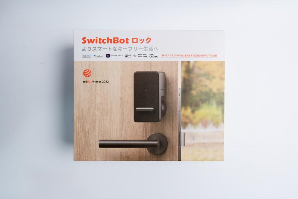 SwitchBot ロックの外箱