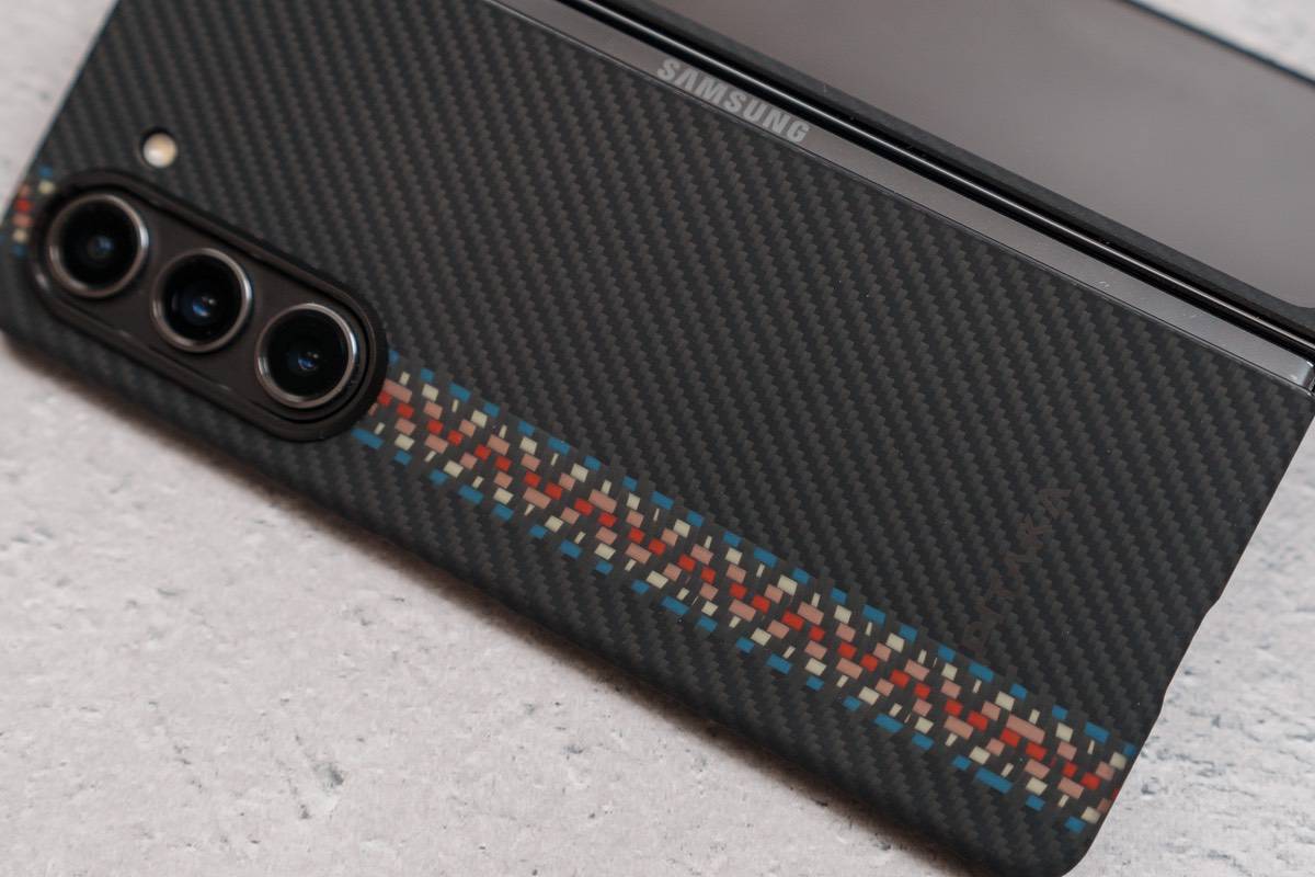 PITAKA Air Case for Galaxy Z Fold5装着時のFelica部分を撮影してみた