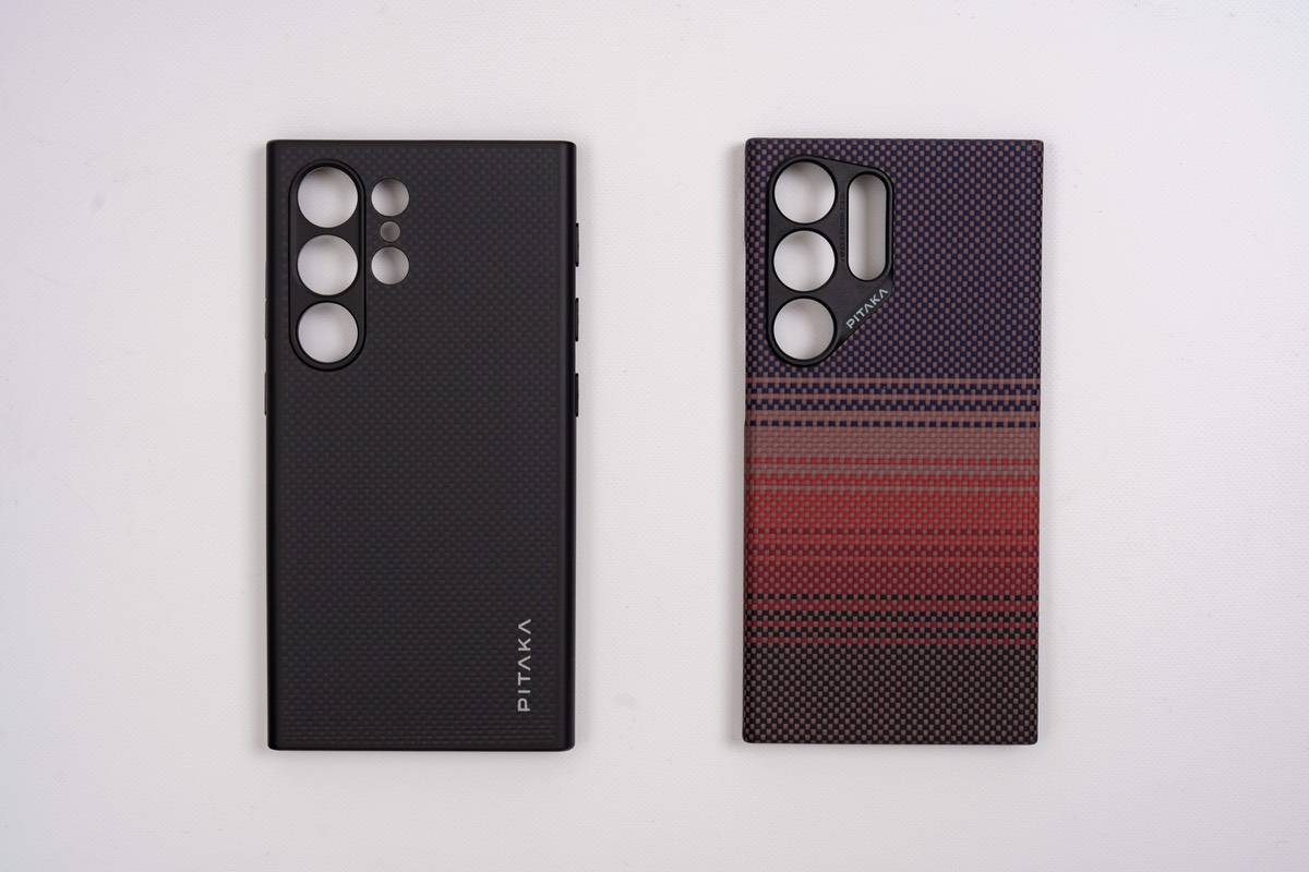 PITAKA PinButton Case for Galaxy S24 UltraとMagEZ Case4を並べてみた