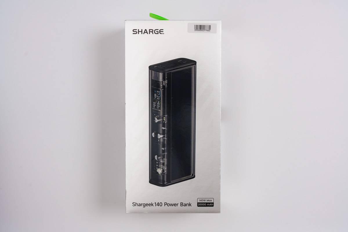 SHARGE Shargeek 140の外箱を撮影してみた