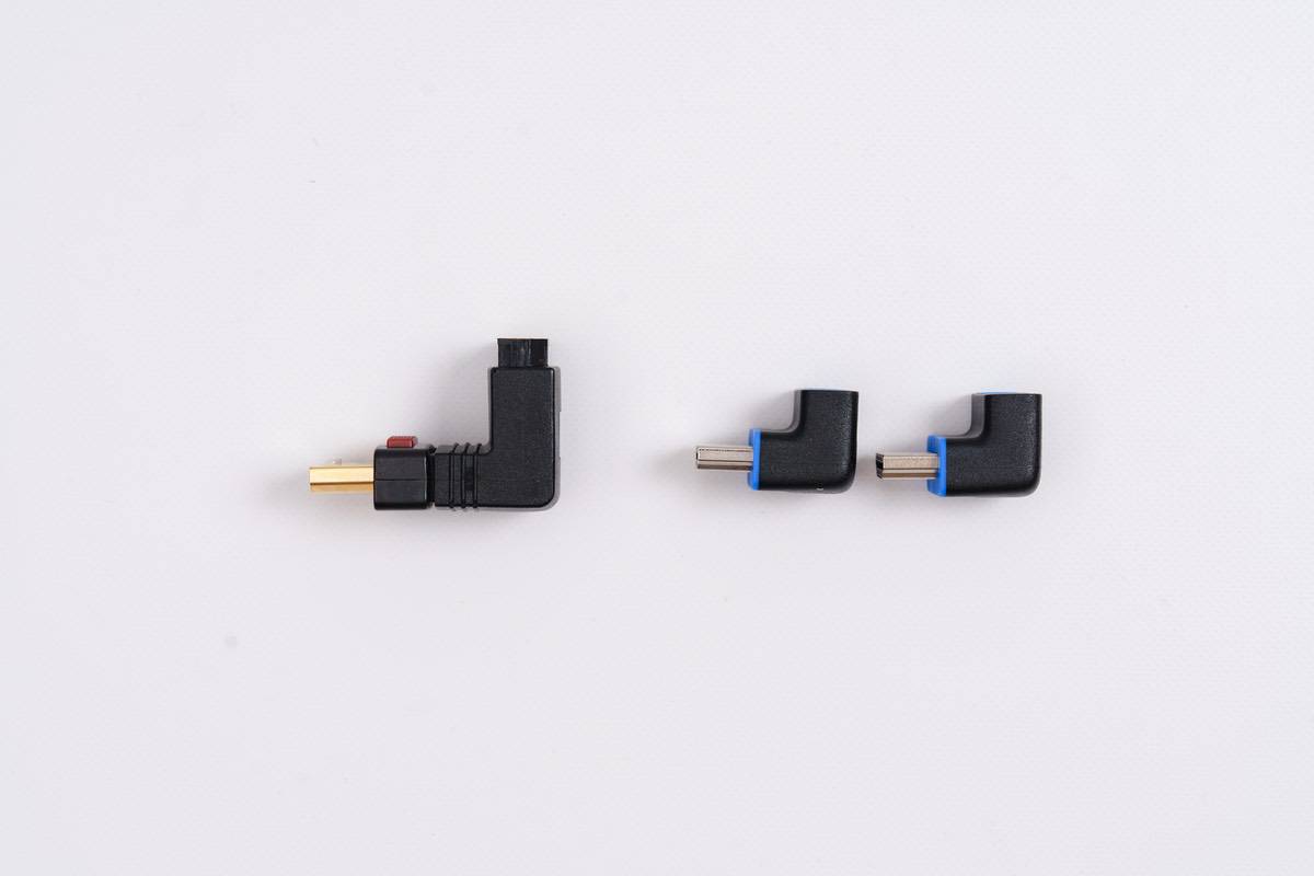 DisplayPortとHDMIのL字コネクタを撮影してみた