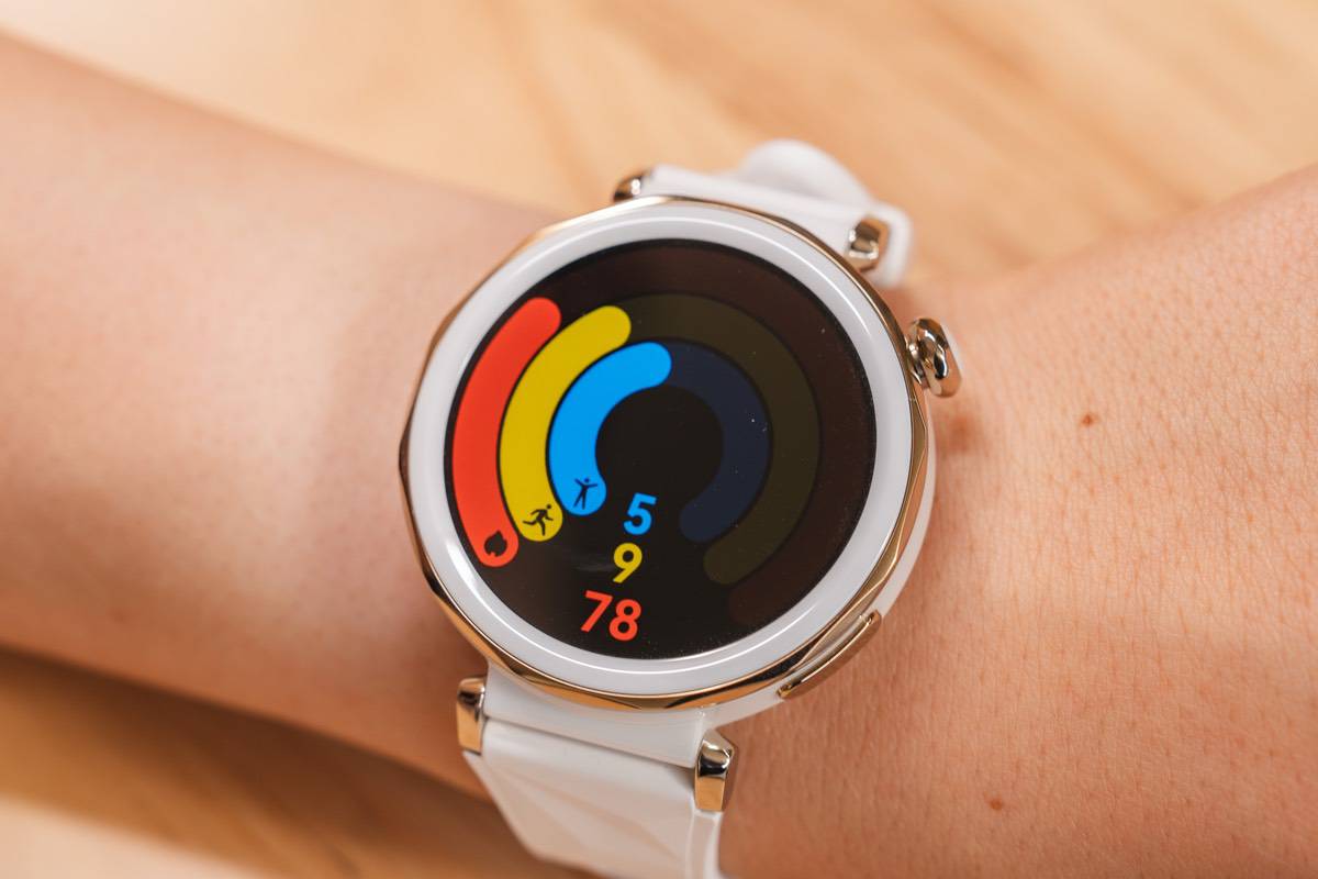 HUAWEI WATCH GT 5 Pro 42mm ホワイトのアクティビティ画面を表示してみた