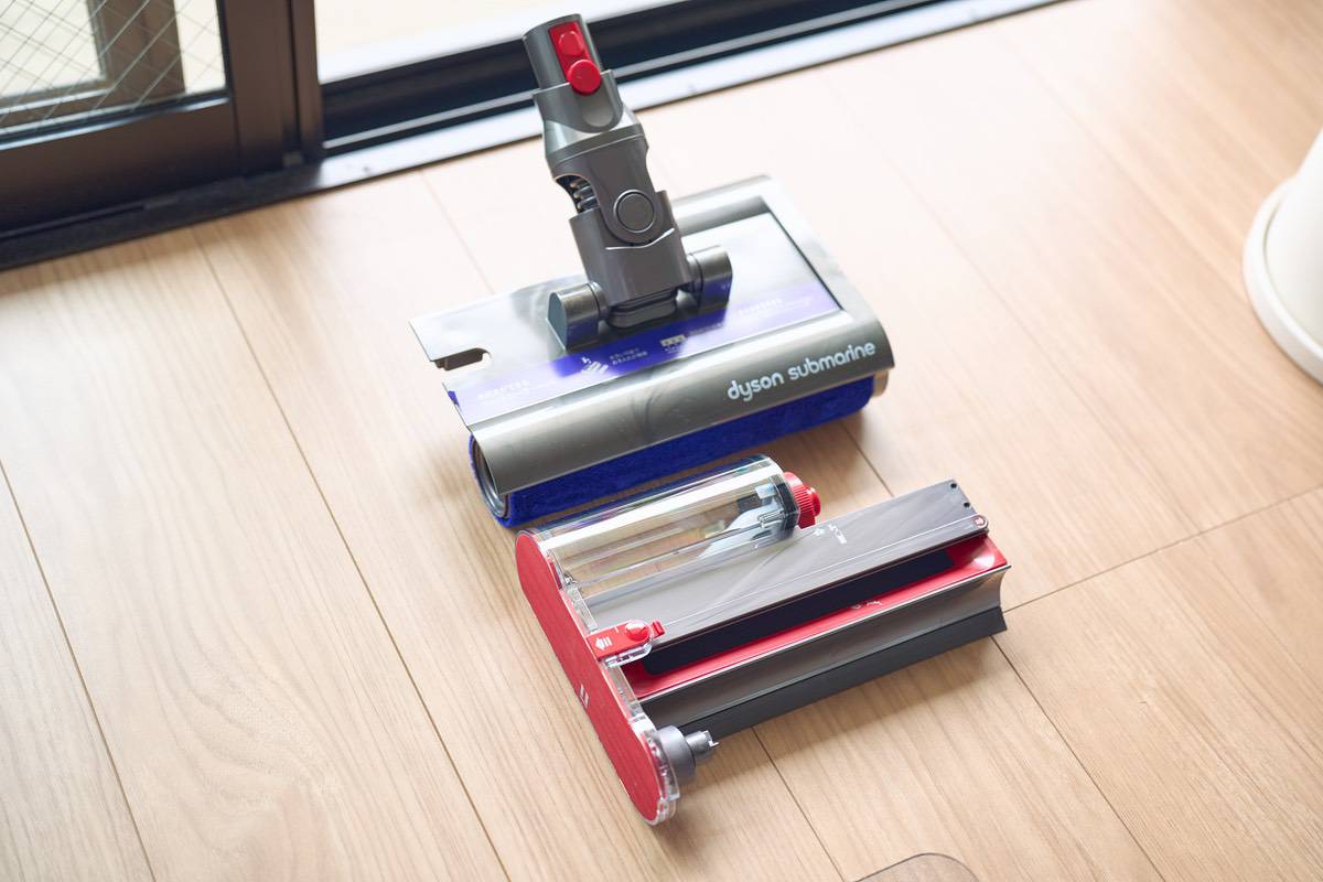 Dyson V12s Detect Slim Submarine (SV46 SU)のウェットローラーヘッドは分解することができる