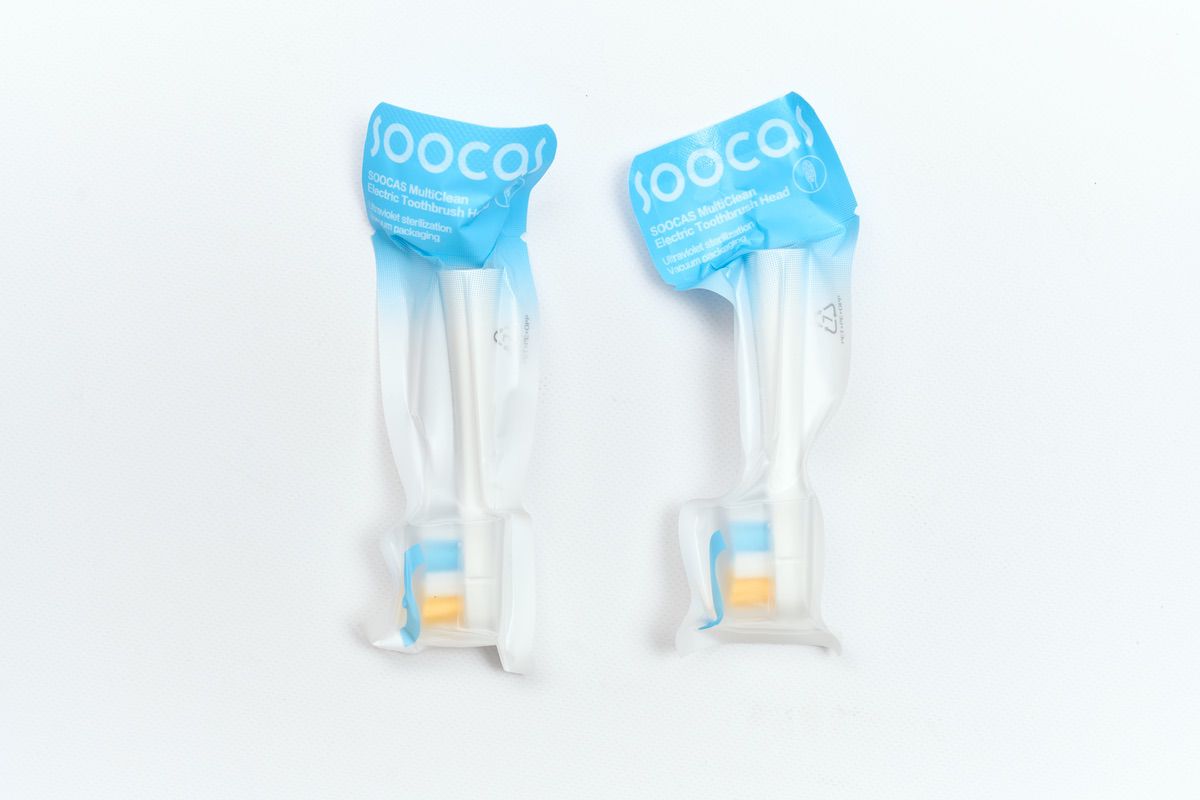 Soocas NEOS IIの替えブラシを並べてみた