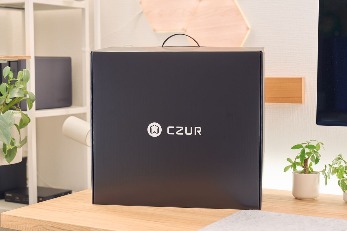 CZUR ET MAXの外箱