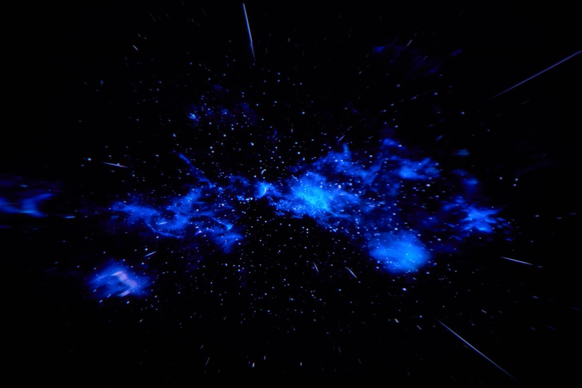 Aladdin Poca Laserで映したほしぞらさんぽ