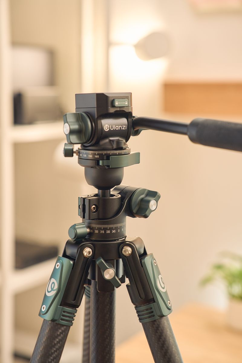 Ulanzi JJ06 GlideGo ビデオ三脚のビデオヘッド