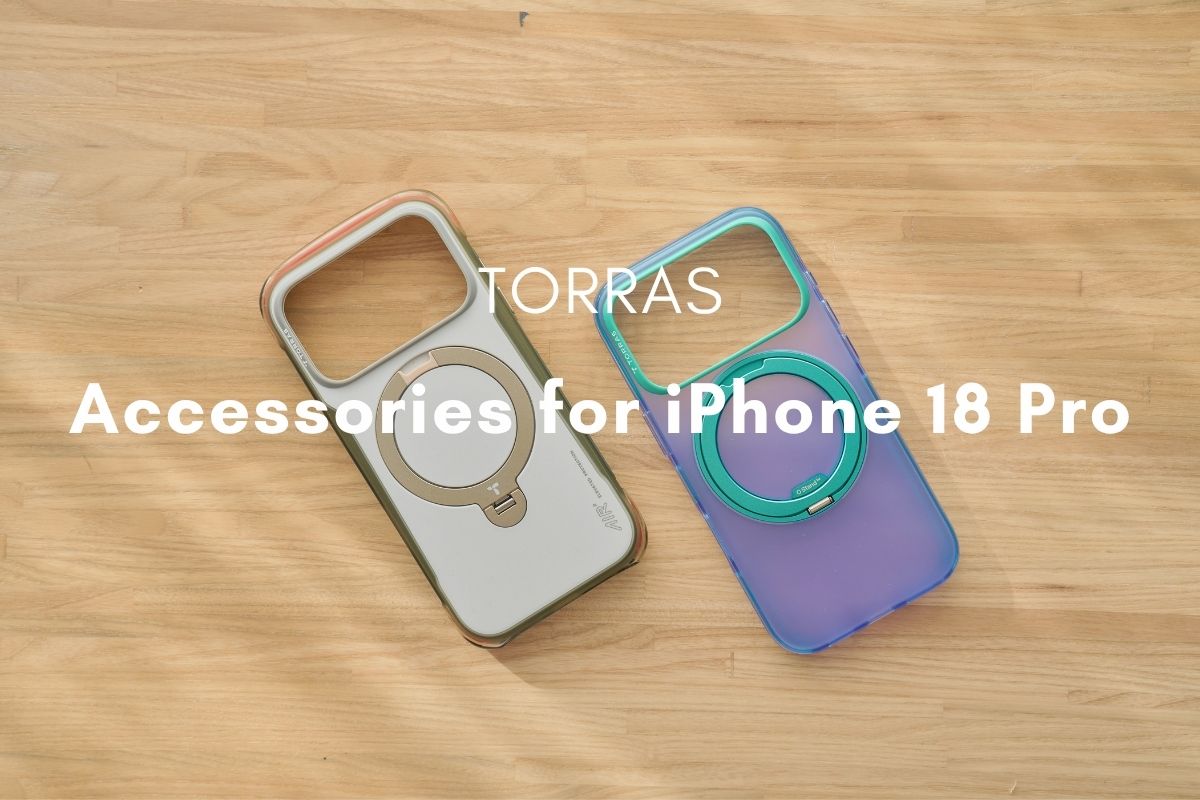 TORRAS iPhone 18 Pro ケース＆フィルム レビュー | Ostand Q3 Air ProとO3 Hue、リング付きケース2種の選び方